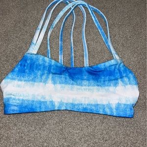 Jolyn bikini top blue